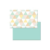 Mat de Piso 6.9  x 4.6 x .13 pies Estilo Pastel Triangle